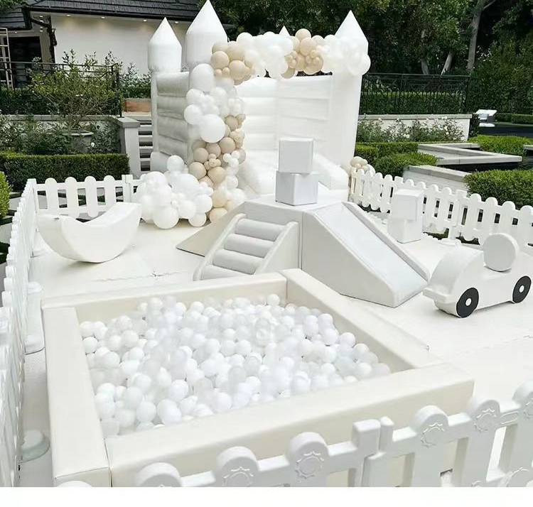 All white soft play style by Mini Munchkins