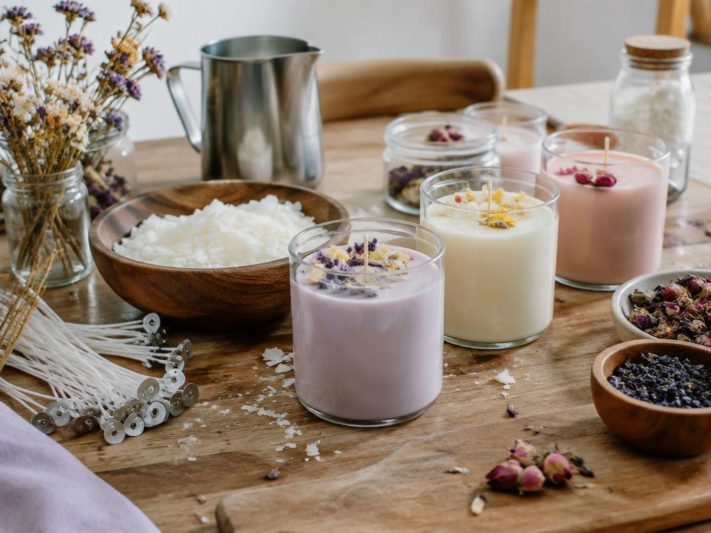 Handmade candles
